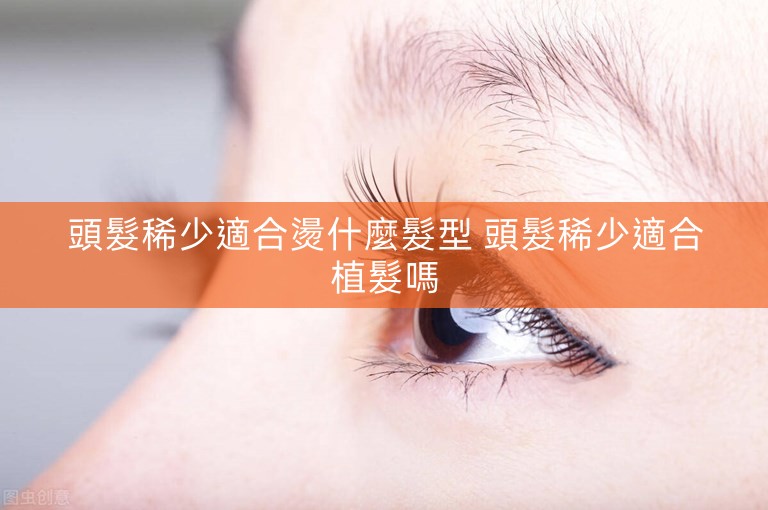 頭髮稀少適合燙什麼髮型 頭髮稀少適合植髮嗎