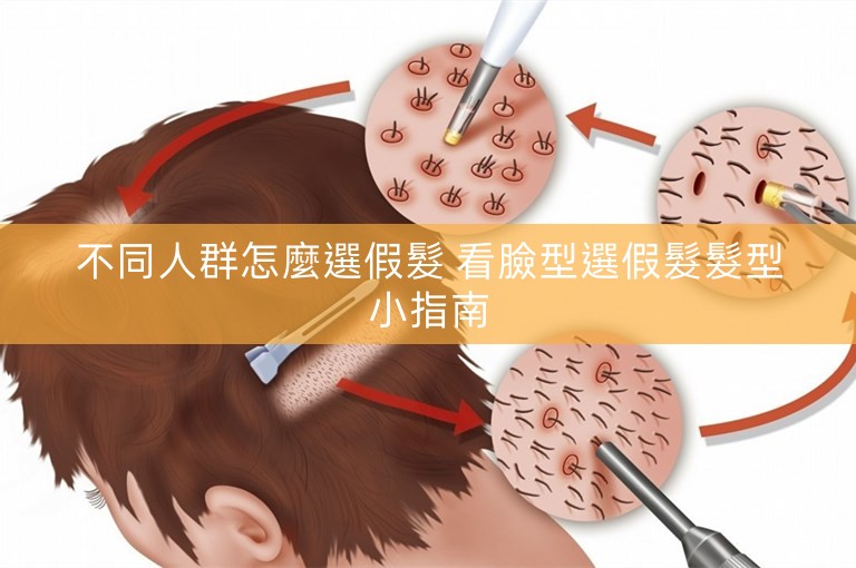 不同人群怎麼選假髮 看臉型選假髮髮型小指南